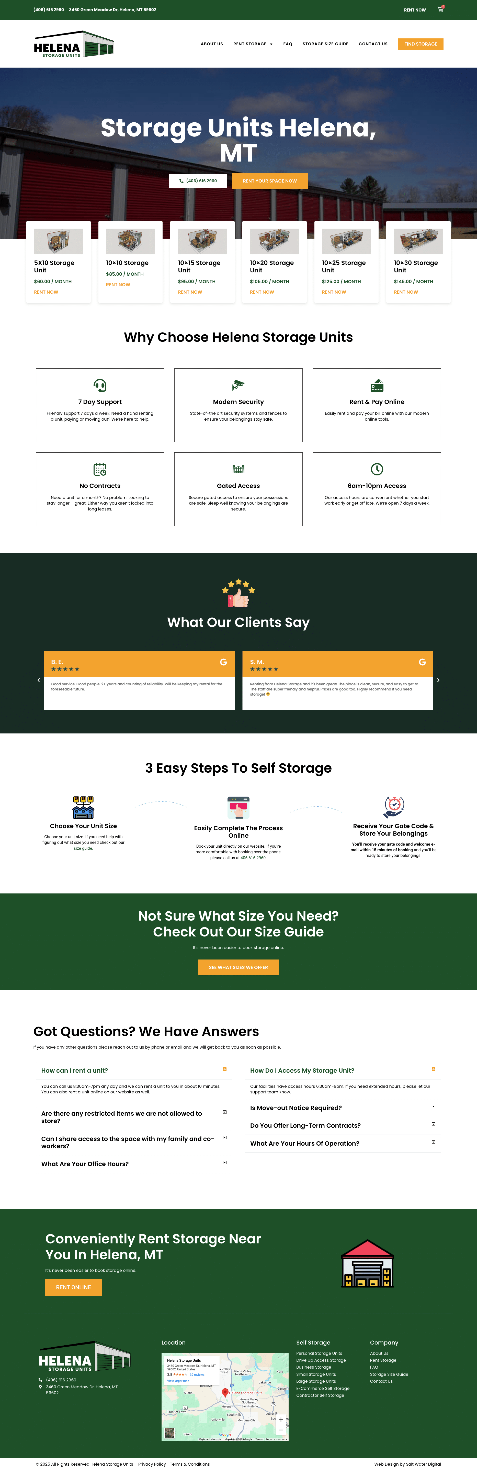 Helena Storage Units